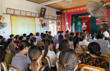 Công an Thạch Hà tổ chức Diễn đàn “Công an lắng nghe ý kiến của nhân dân” tại thị trấn Thạch Hà